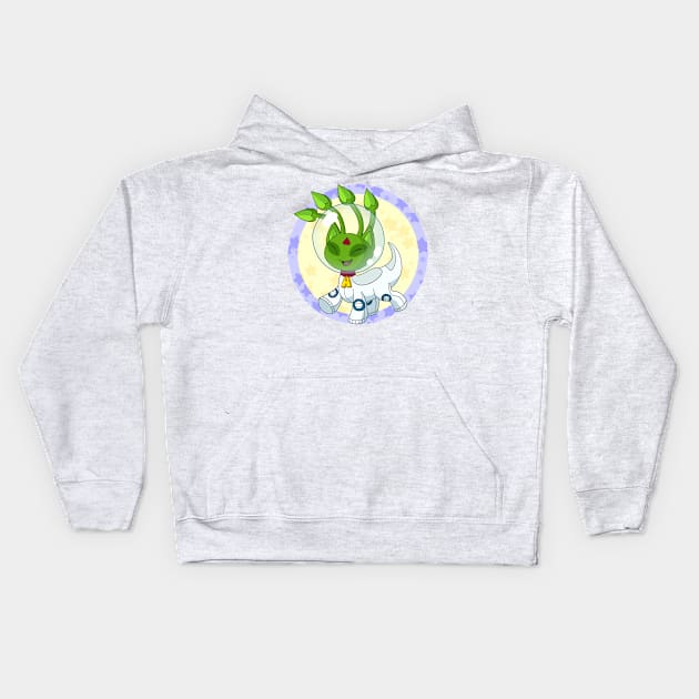 Alien Aisha Kids Hoodie by cometkins